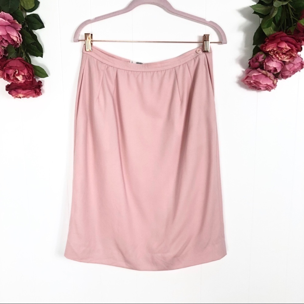 Valentino Vintage Pink Skirt